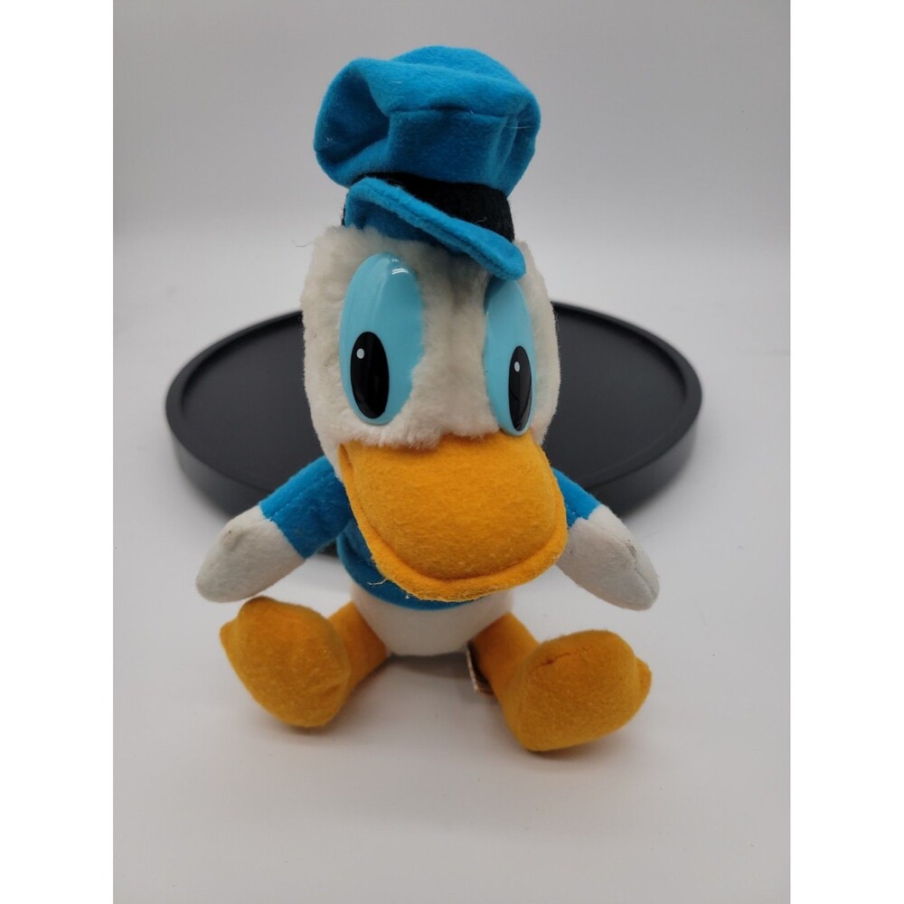 Donald Duck 7" Stuffed Plush Mickeys Christmas Carol Vintage 1978